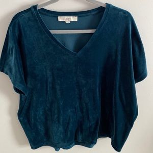 Loft top, teal size Women’s size L